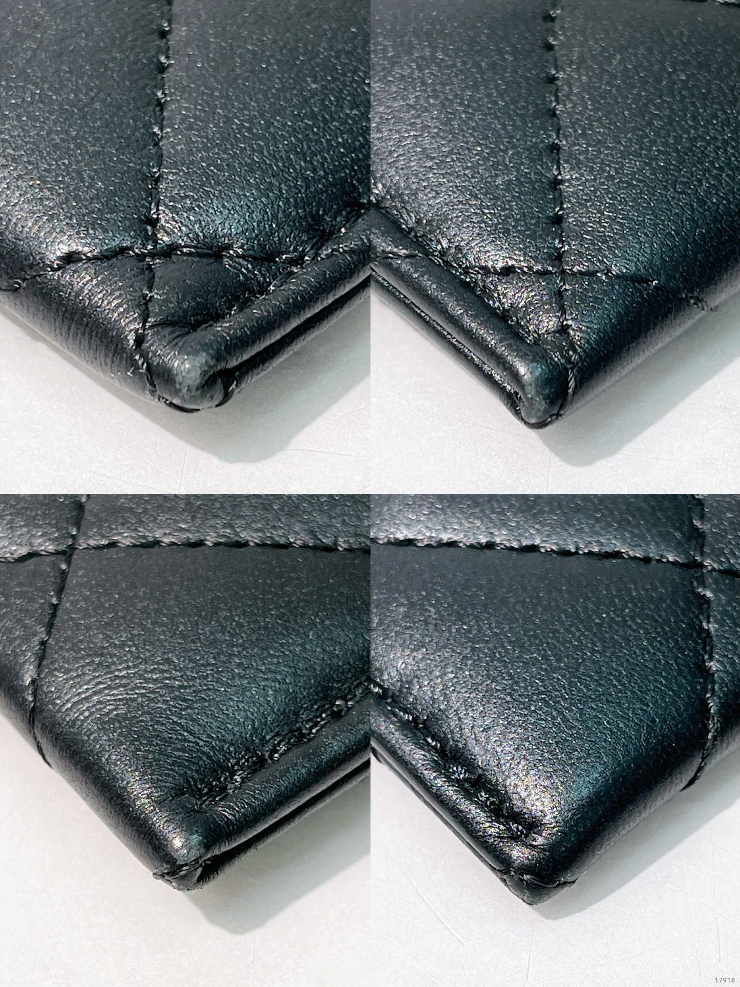 CHANEL 23K CARD HOLDER, Black