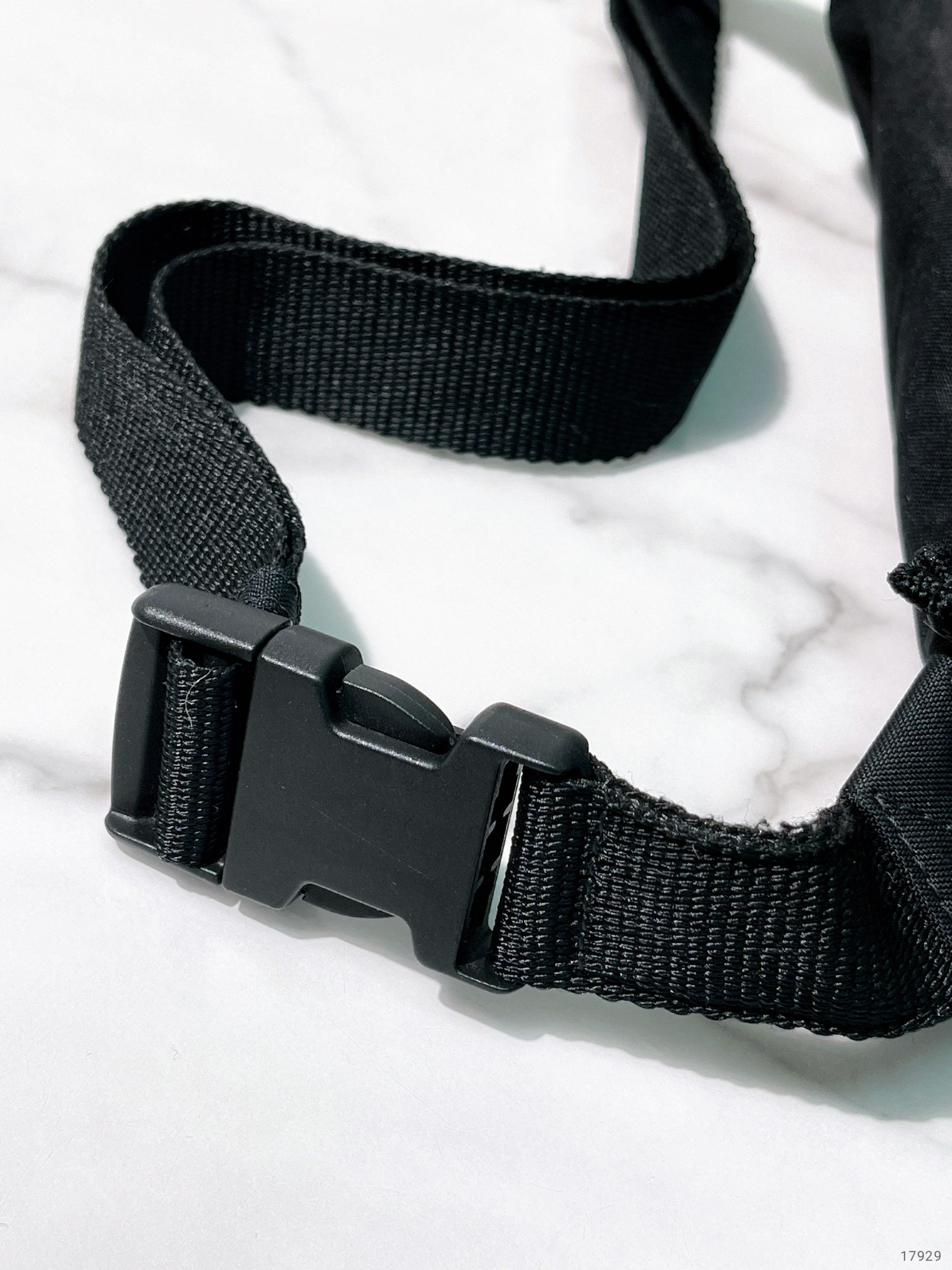 BALENCIAGA WAIST BAG, Black/White