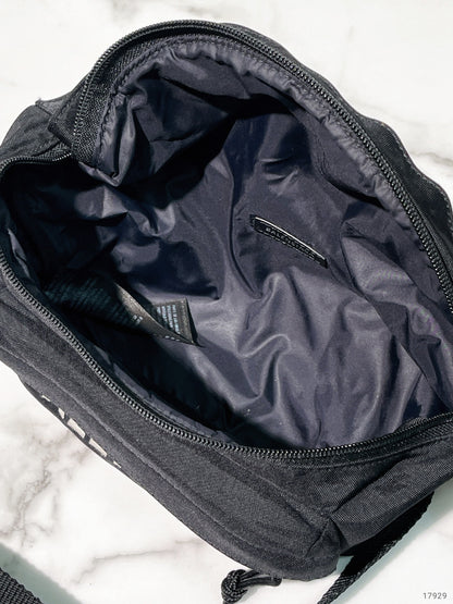BALENCIAGA WAIST BAG, Black/White