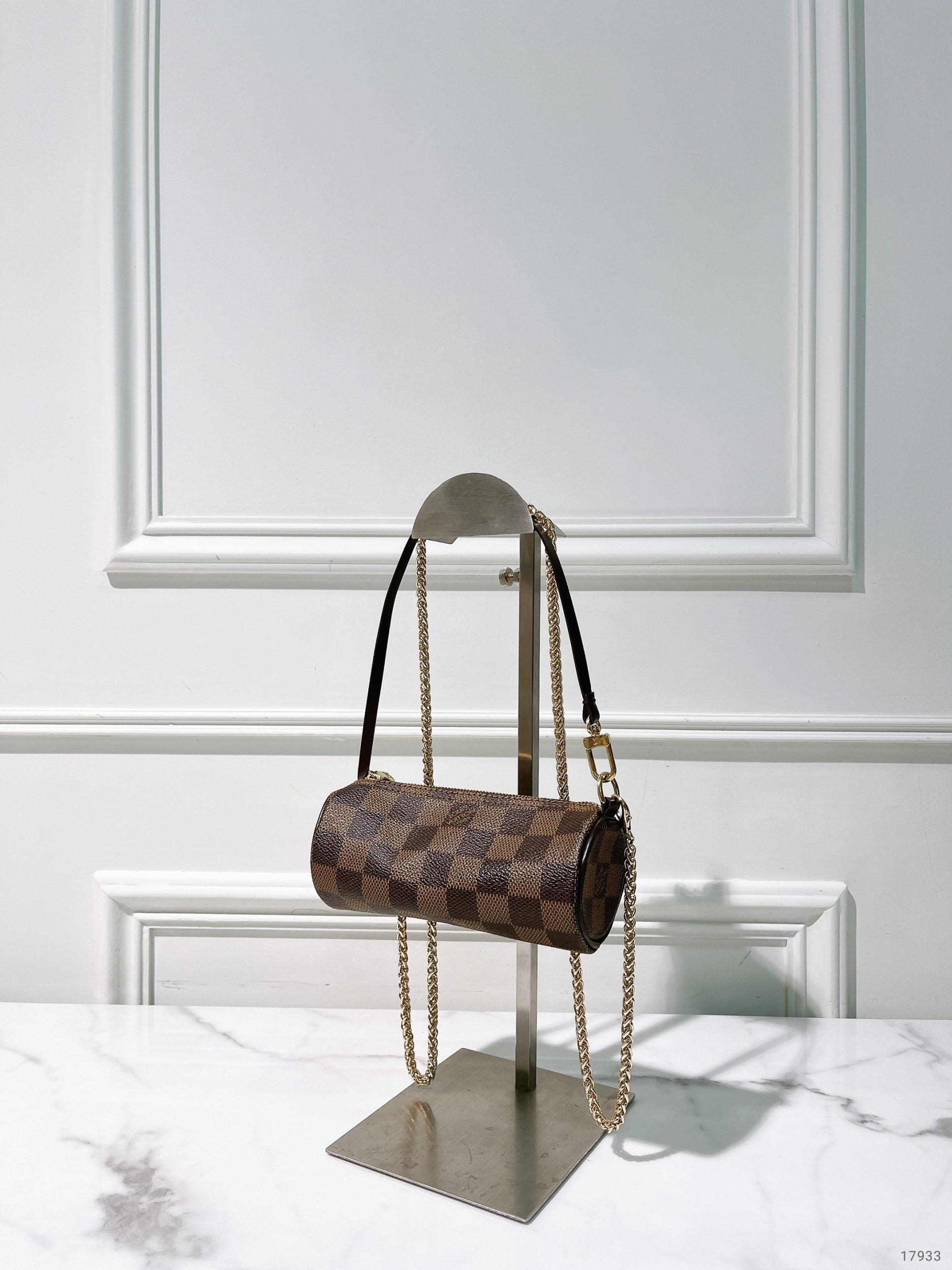 LV VINTAGE ROLLER, Damier