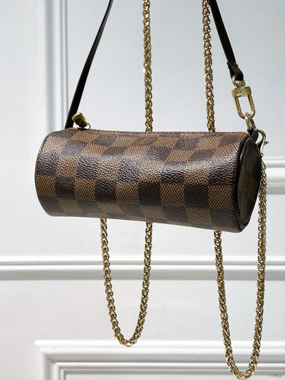LV VINTAGE ROLLER, Damier