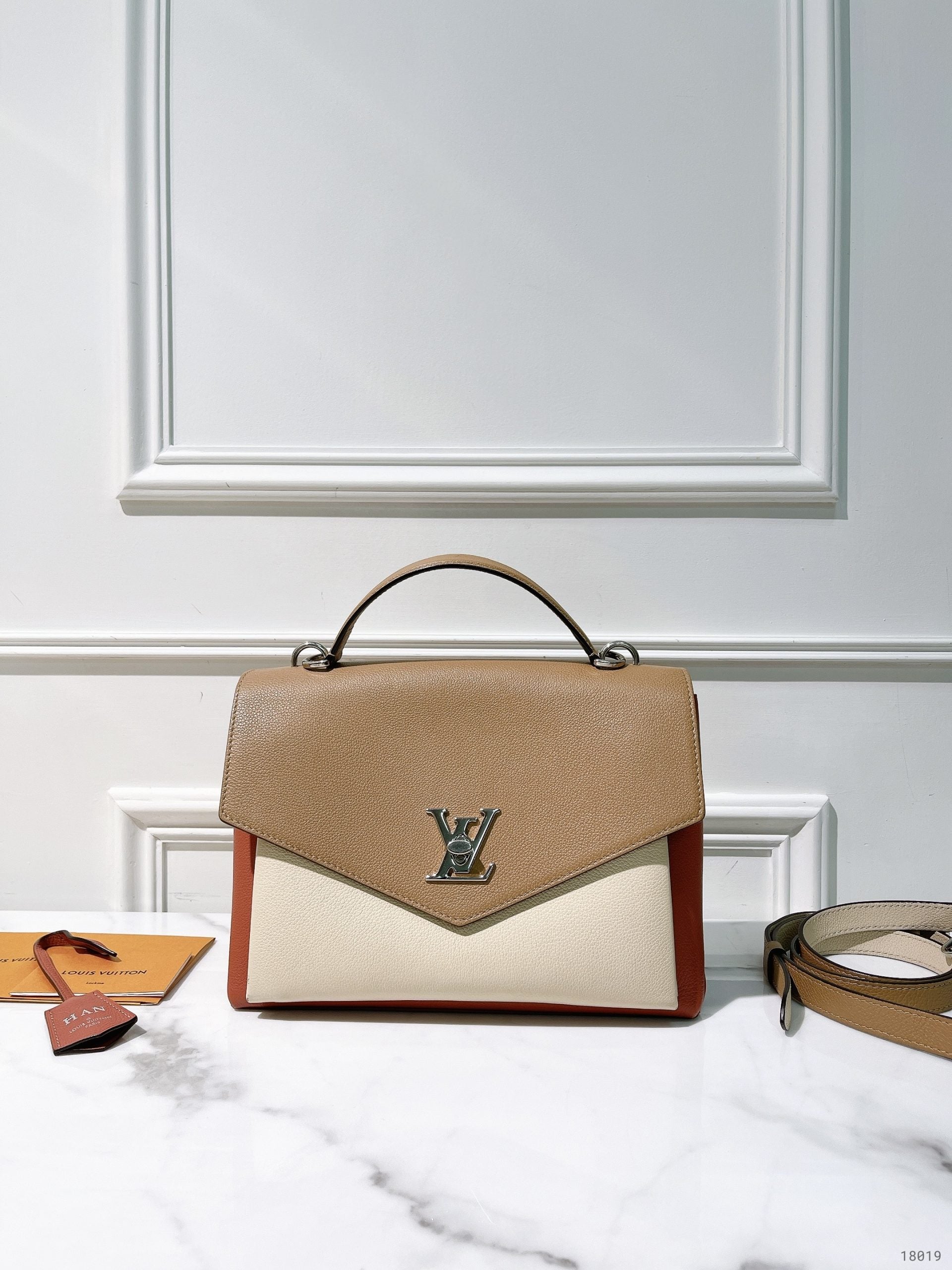 LV MYLOCKME TOP HANDLE BAG