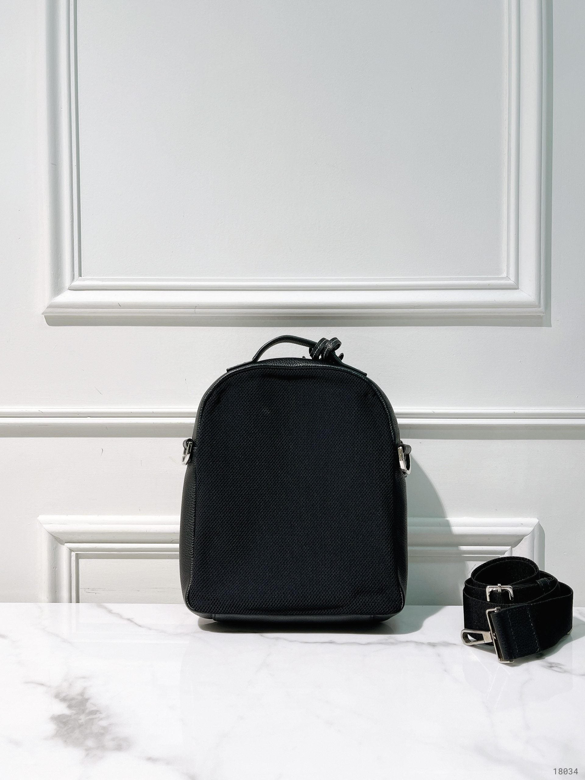 DIOR MINI RIDER BACKPACK, Black/Silver