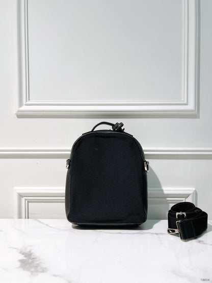 DIOR MINI RIDER BACKPACK, Black/Silver