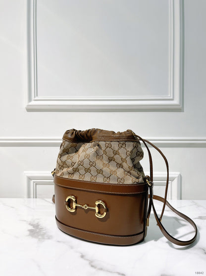 GUCCI HORSEBIT 1955 BUCKET BAG