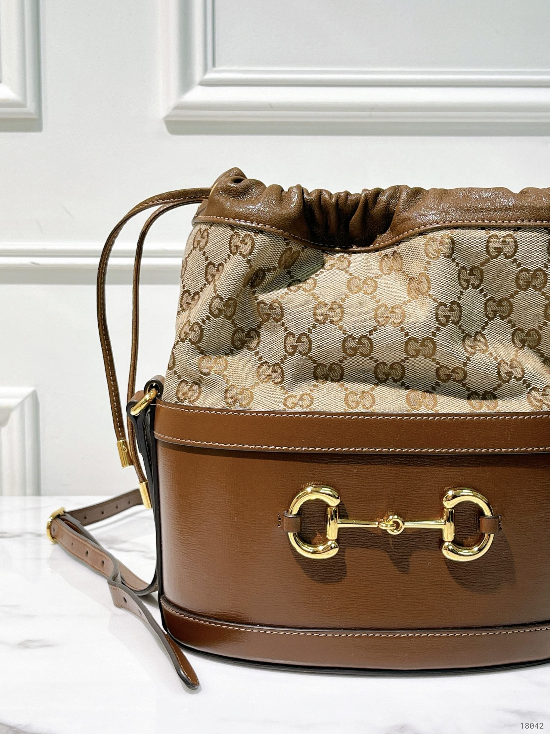 GUCCI HORSEBIT 1955 BUCKET BAG