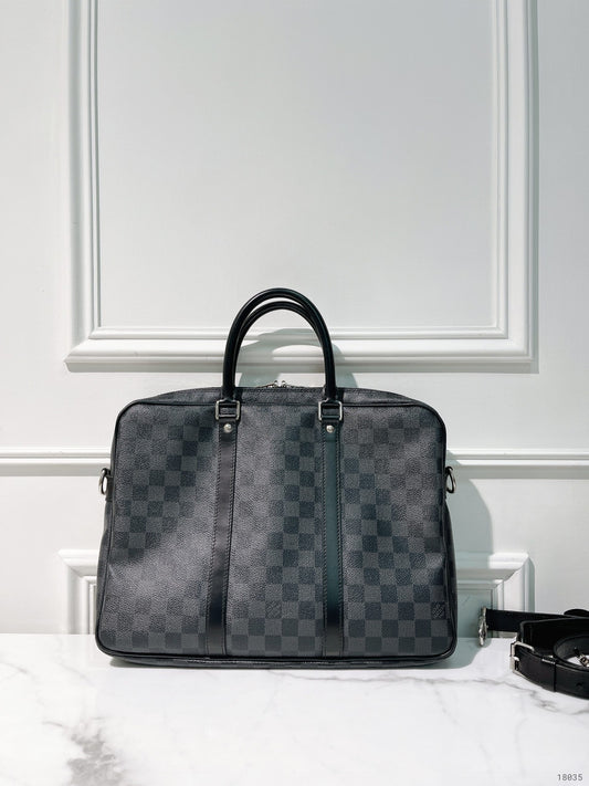 LV PORTE DOCUMENT VOYAGE PM, Damier