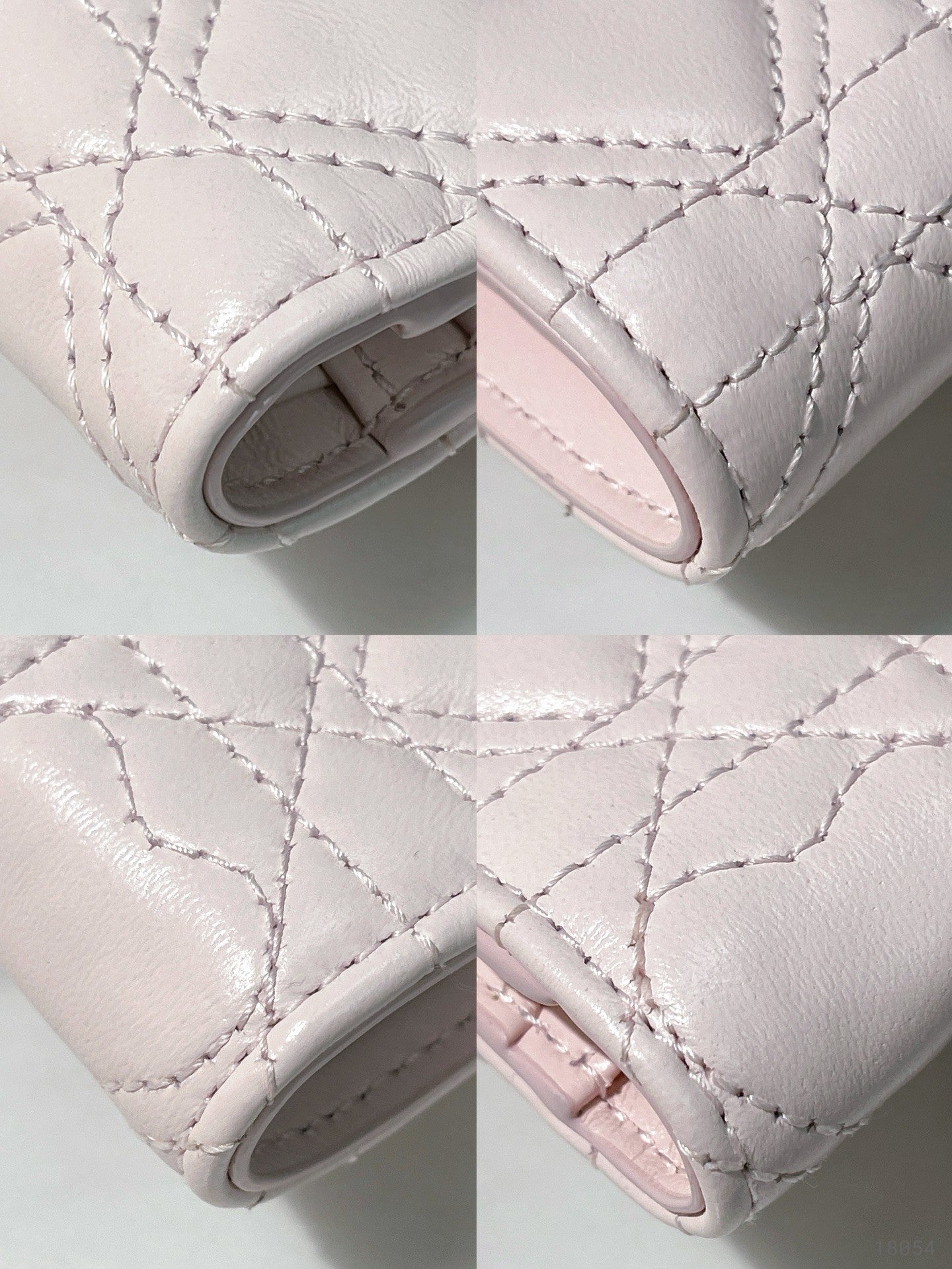 DIOR JOLIE DAHLIA WALLET, Pink/Gold