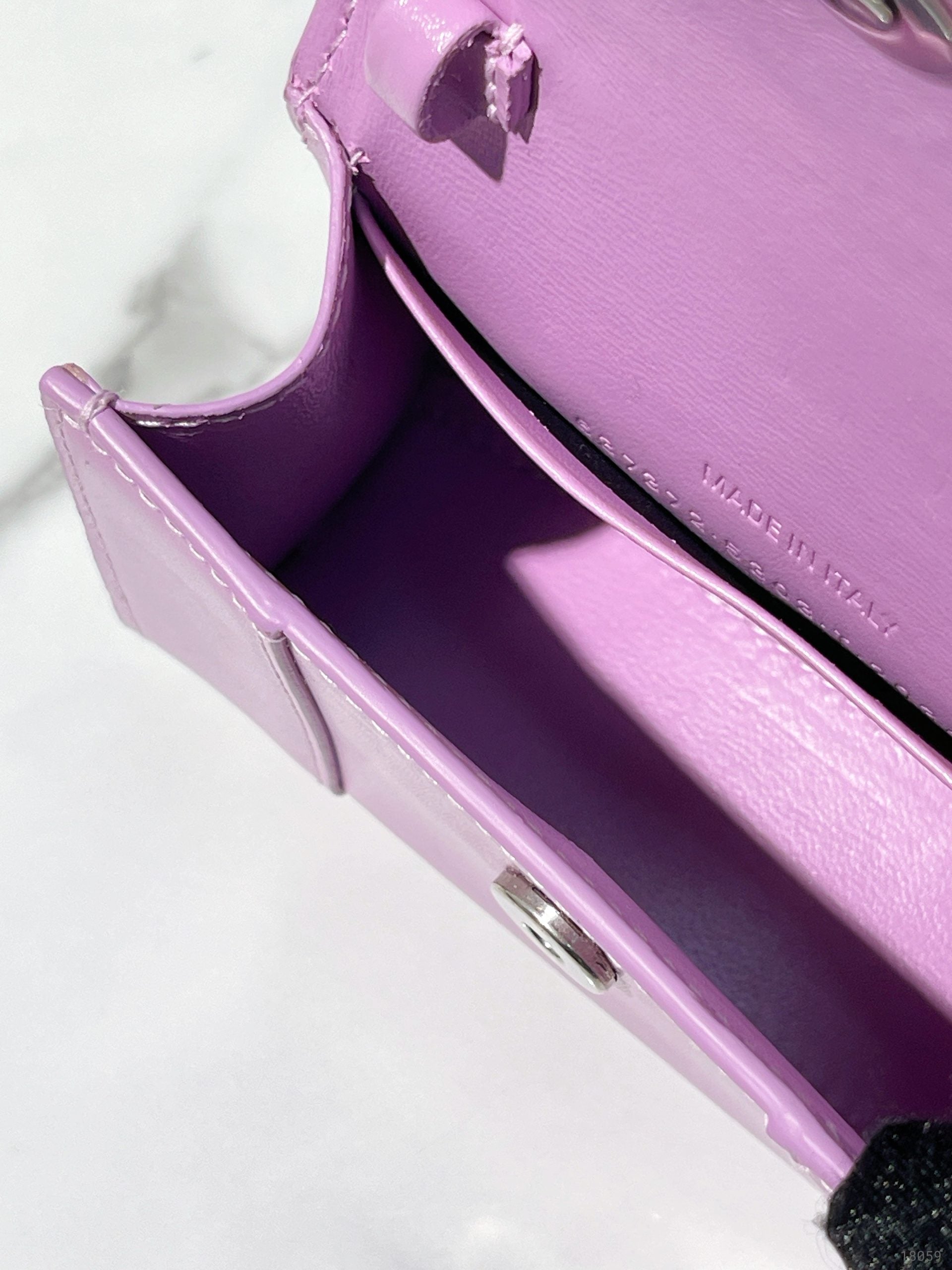 BALENCIAGA MINI HOURGLASS, Purple