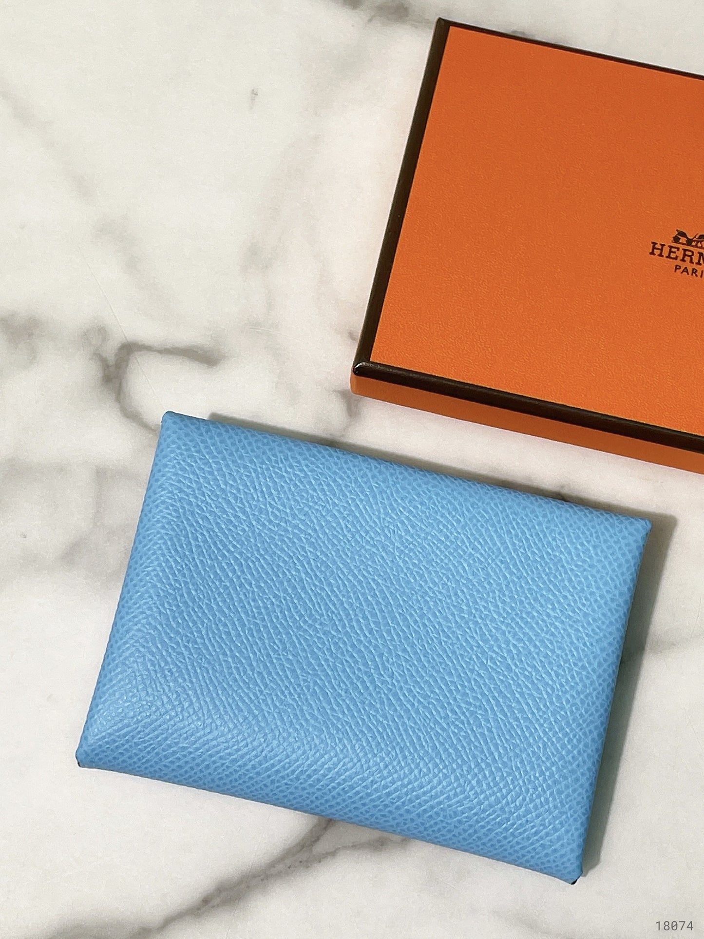HERMES CALVI DUO COMPACT CARD HOLDER