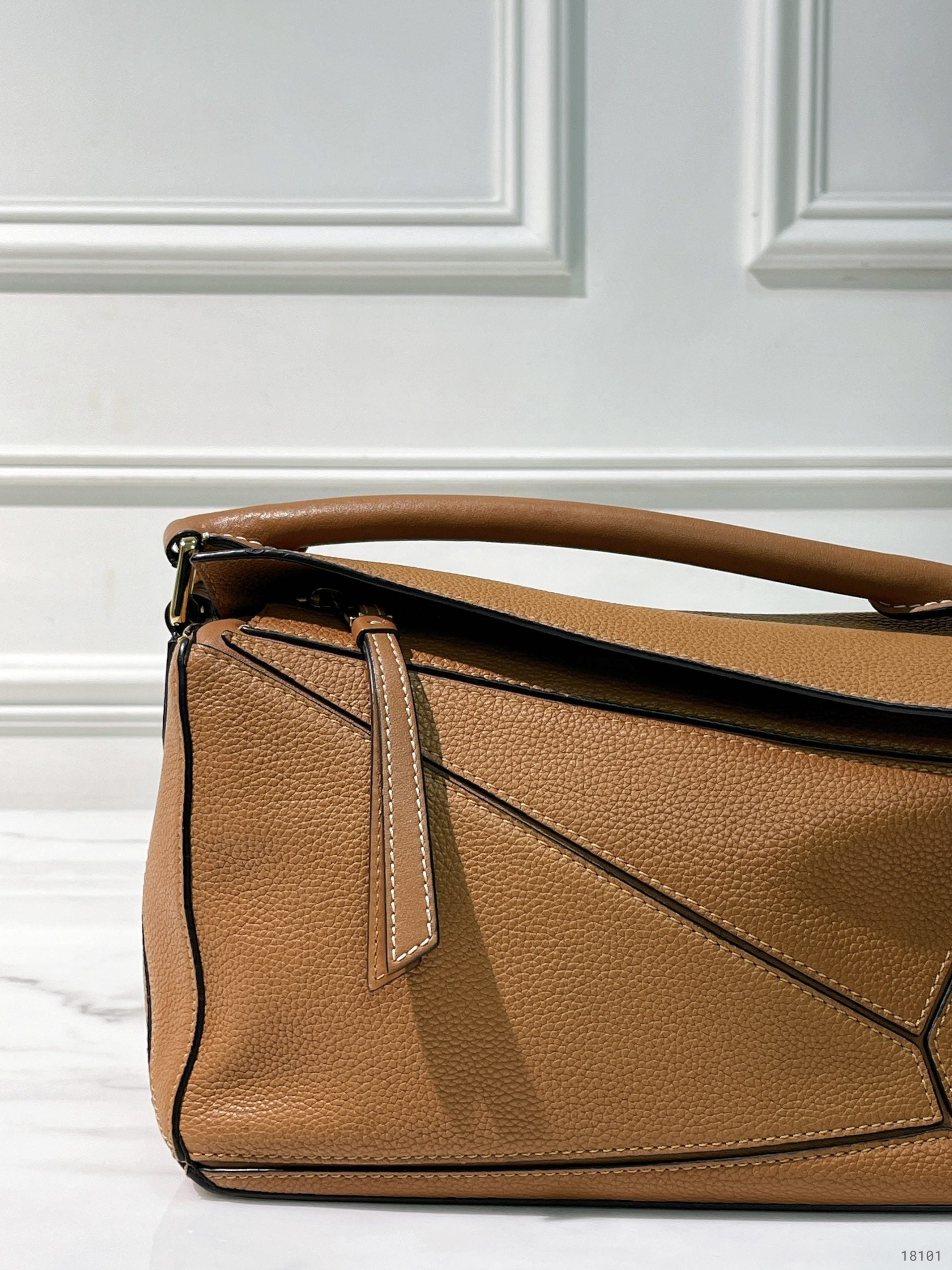 LOEWE PUZZLE SMALL, Tan