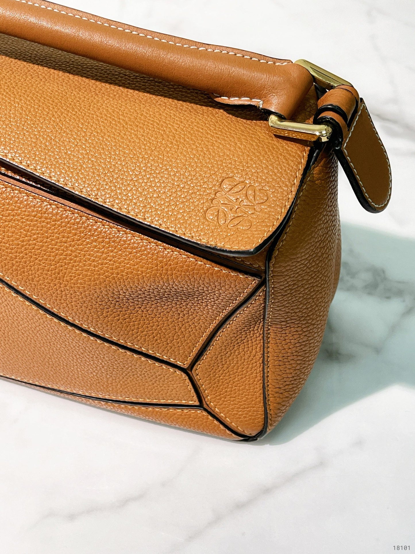 LOEWE PUZZLE SMALL, Tan