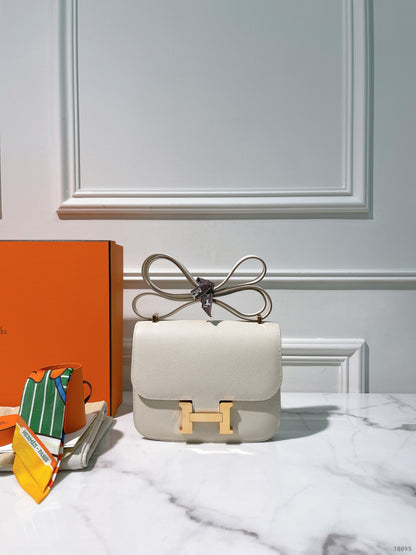 HEREMS CONSTANCE MINI, Craie/Gold