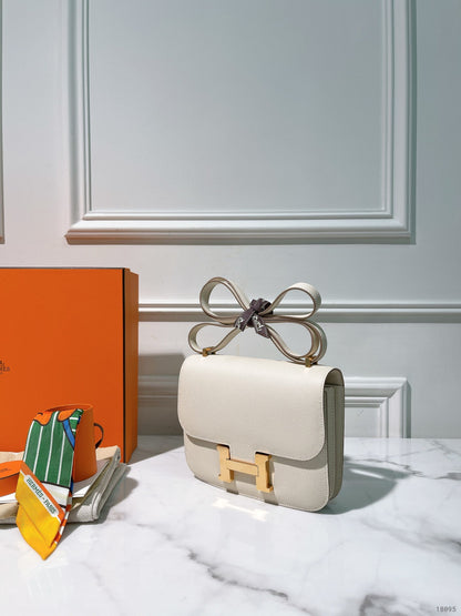 HEREMS CONSTANCE MINI, Craie/Gold