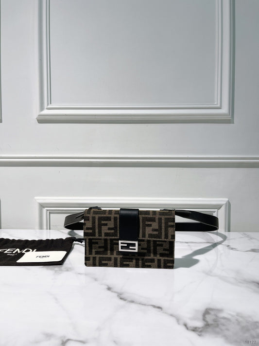 FENDI ZUCCA SHOULDER BAG