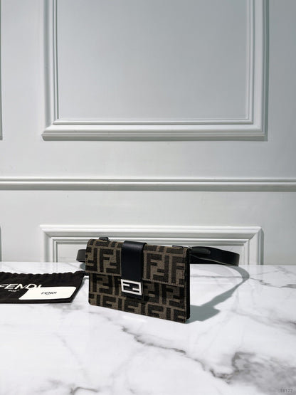 FENDI ZUCCA SHOULDER BAG