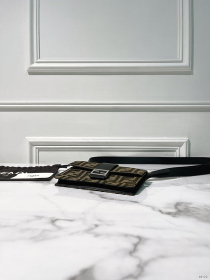 FENDI ZUCCA SHOULDER BAG