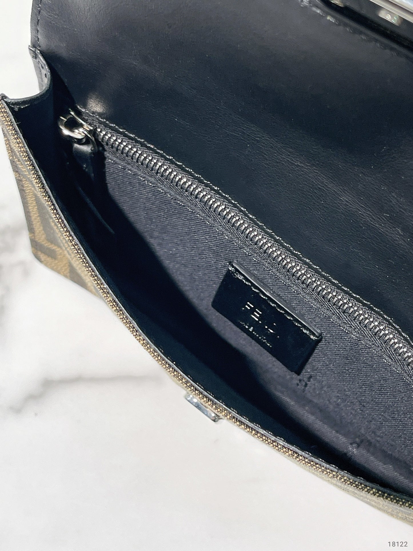 FENDI ZUCCA SHOULDER BAG
