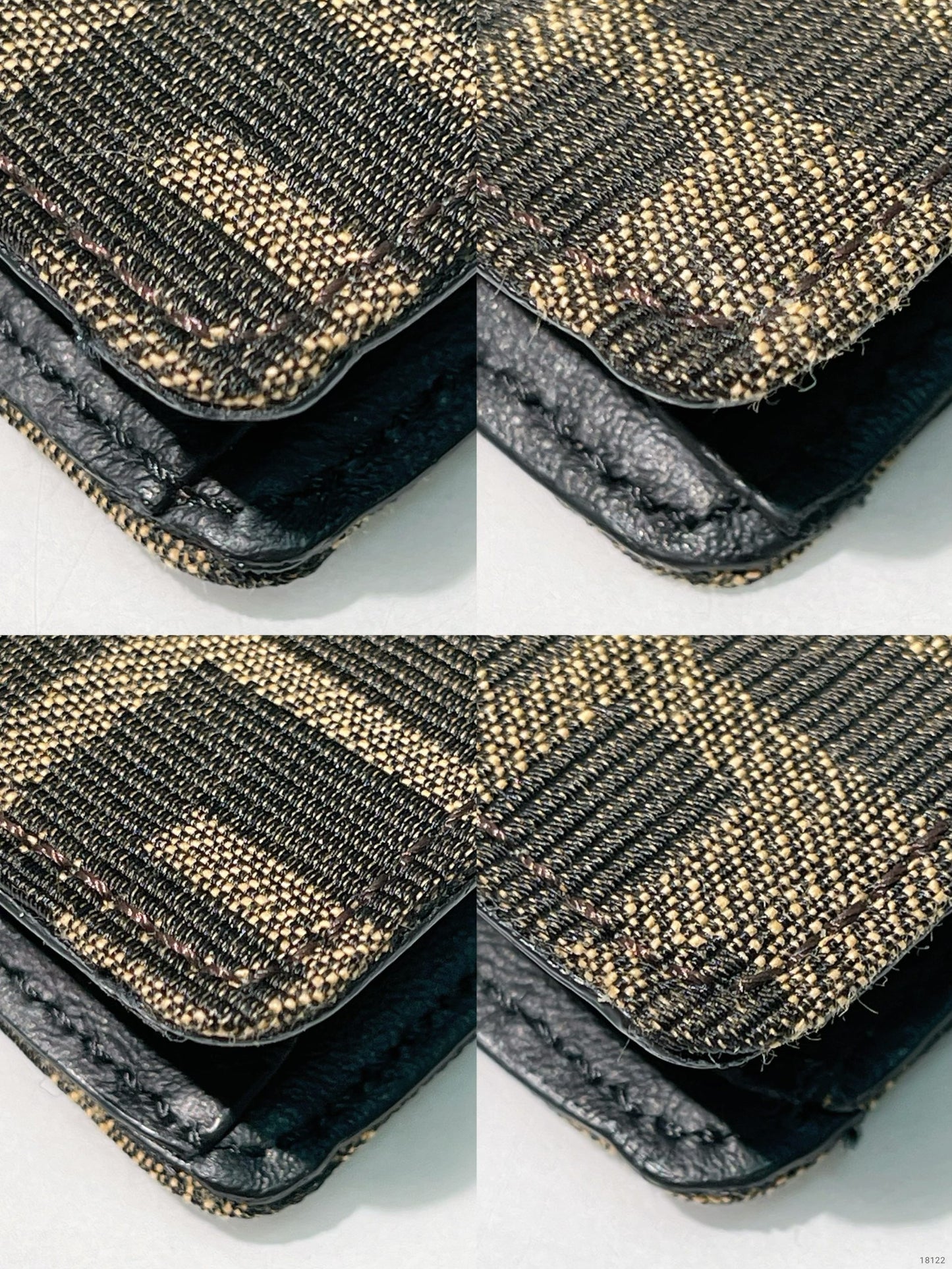 FENDI ZUCCA SHOULDER BAG