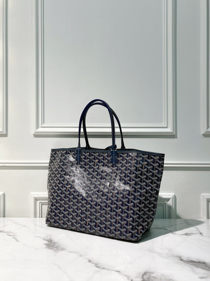 GOYARD SAINT LOUIST TOTE PM, Navy