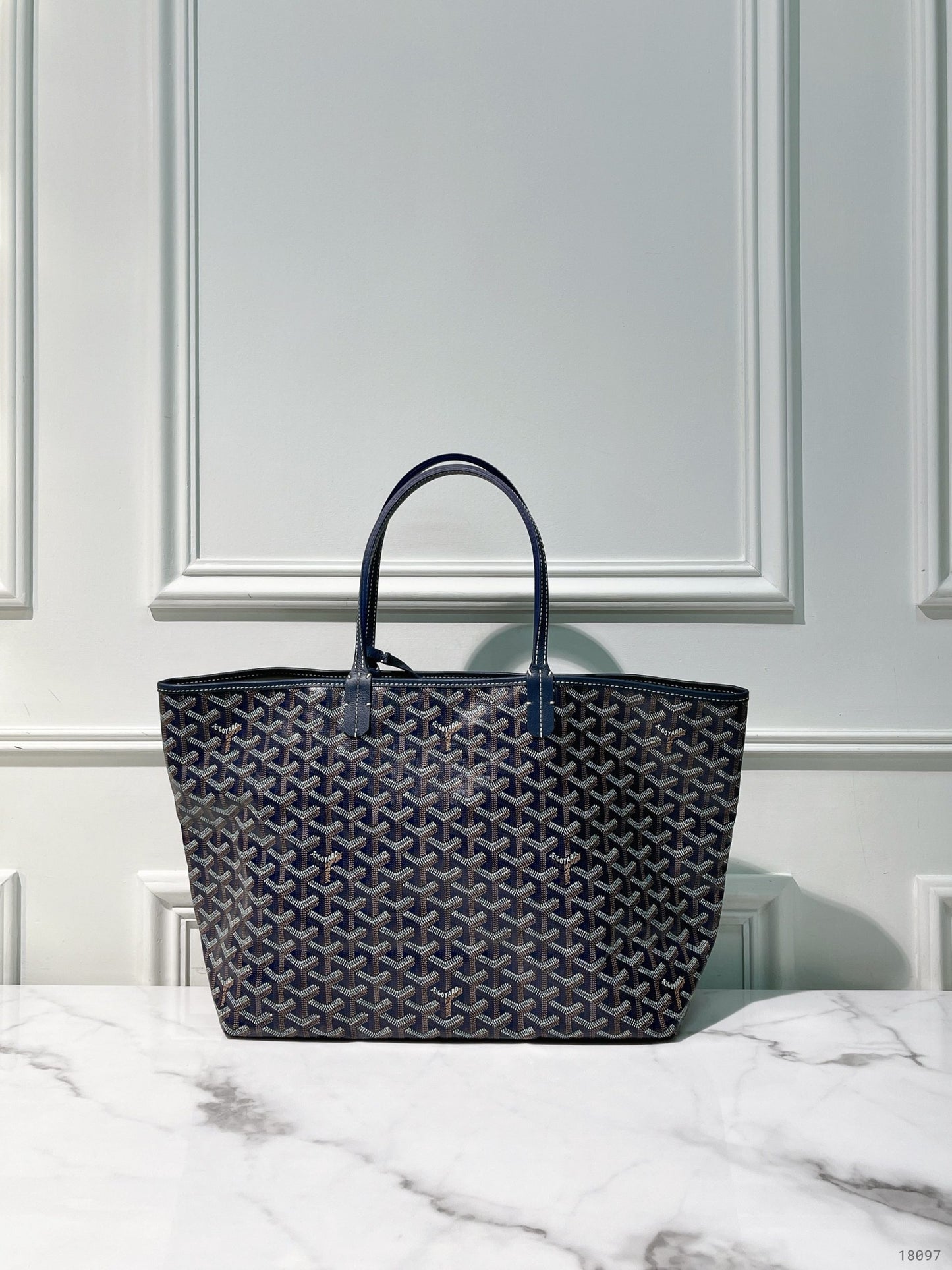 GOYARD SAINT LOUIST TOTE PM, Navy
