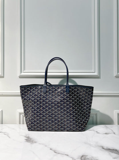 GOYARD SAINT LOUIST TOTE PM, Navy