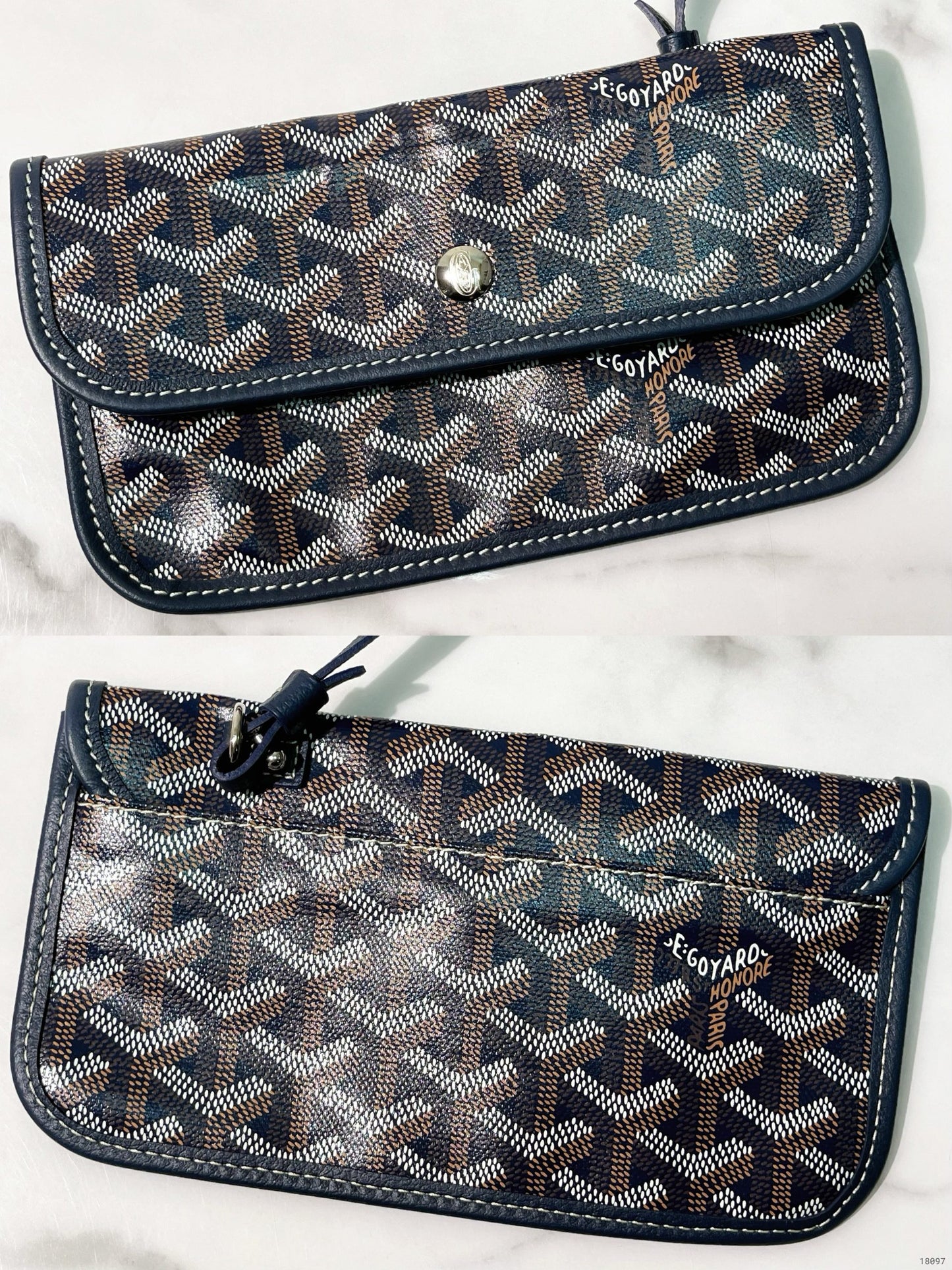 GOYARD SAINT LOUIST TOTE PM, Navy