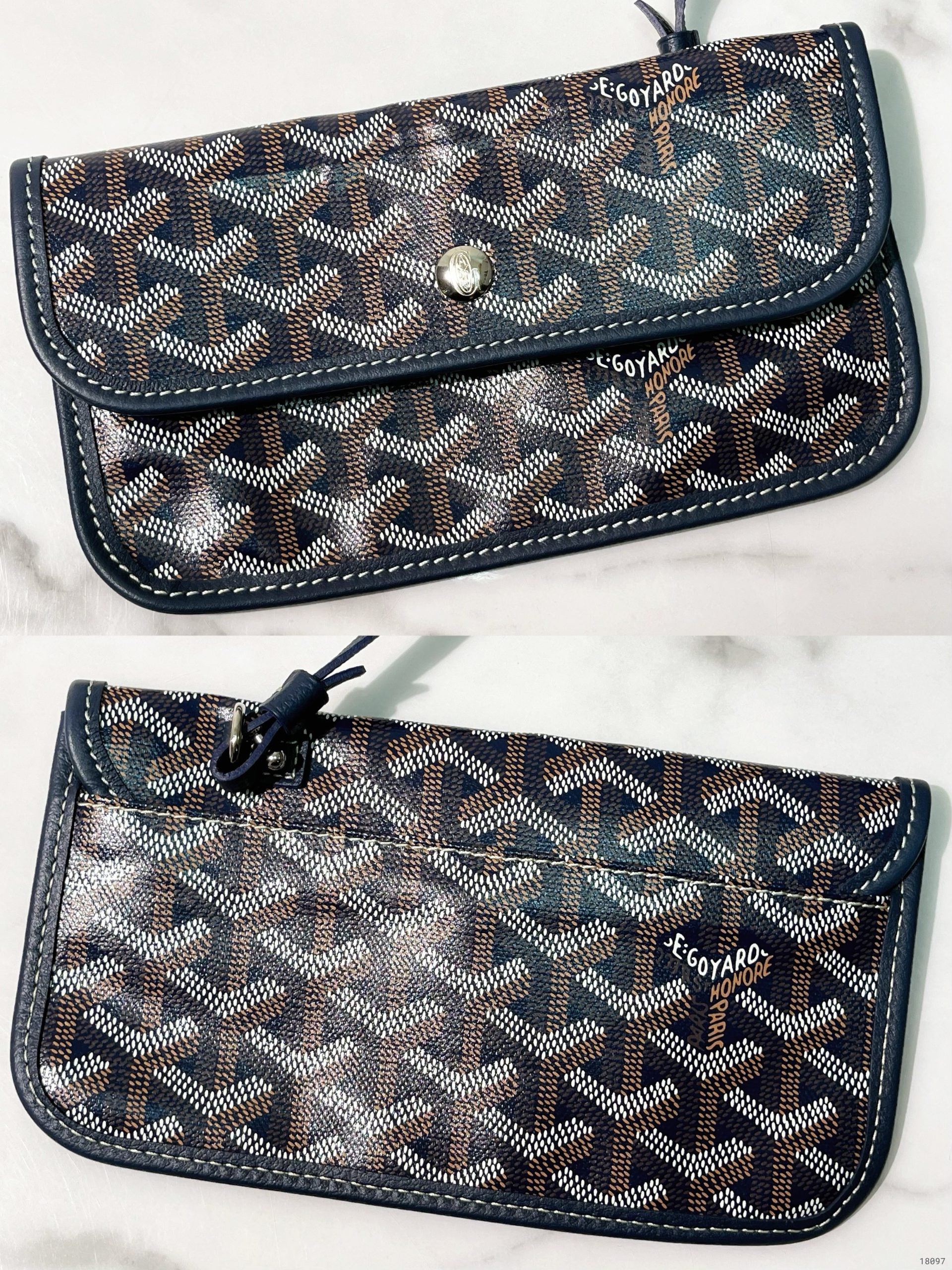 GOYARD SAINT LOUIST TOTE PM, Navy
