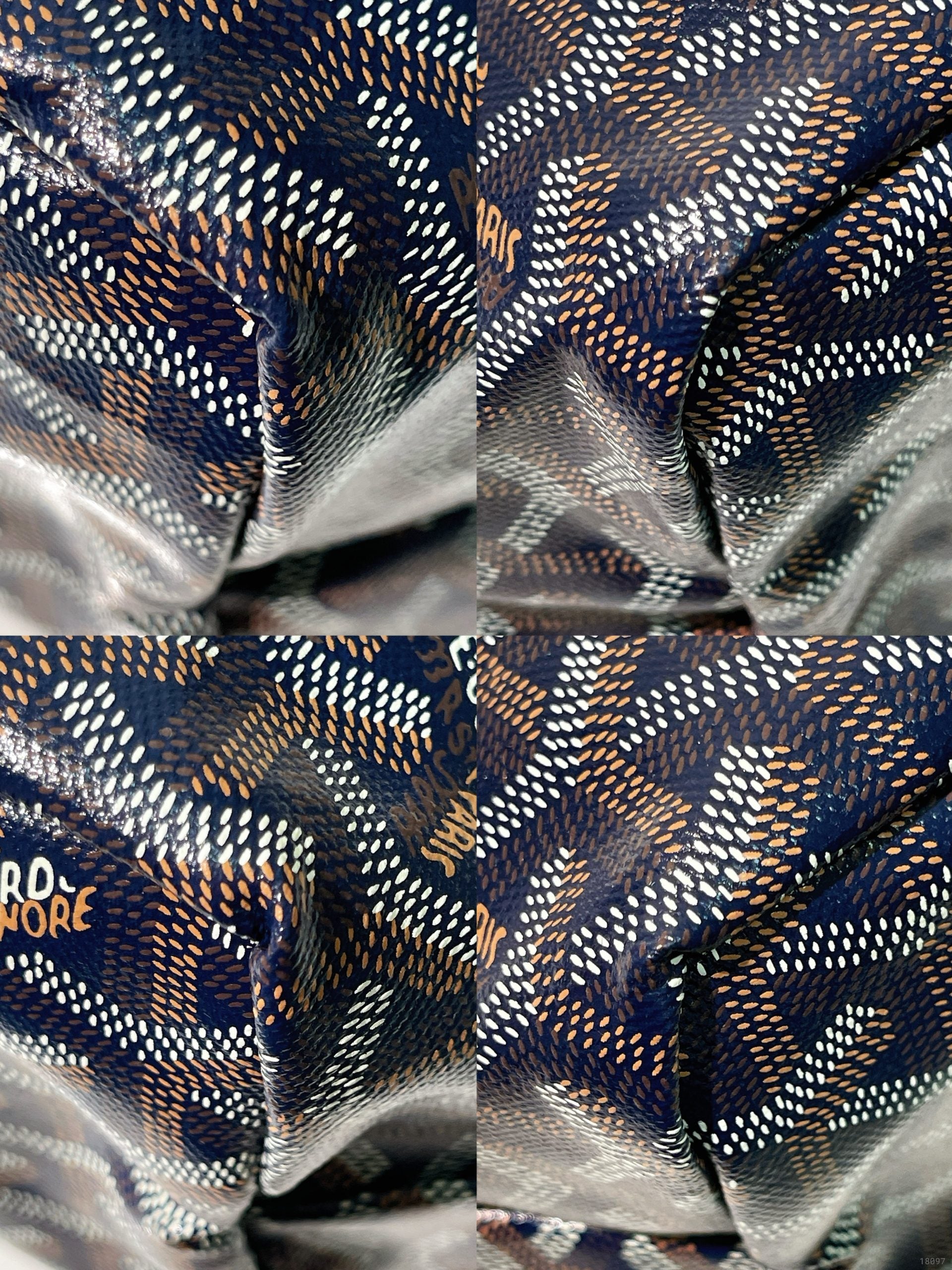 GOYARD SAINT LOUIST TOTE PM, Navy