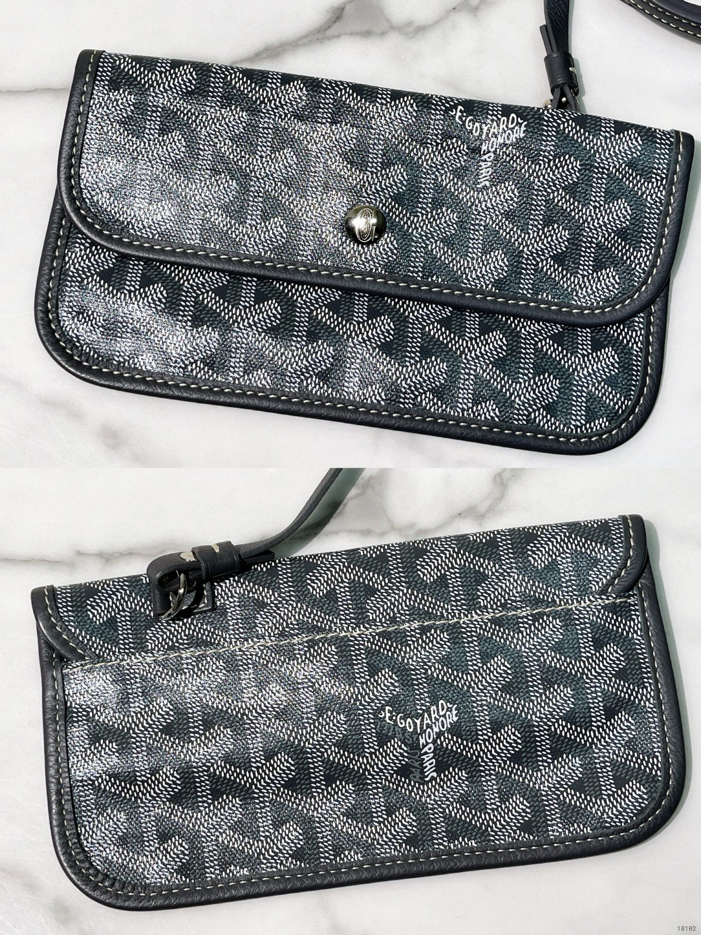 GOYARD SAINT LOUIS TOTE PM, Grey