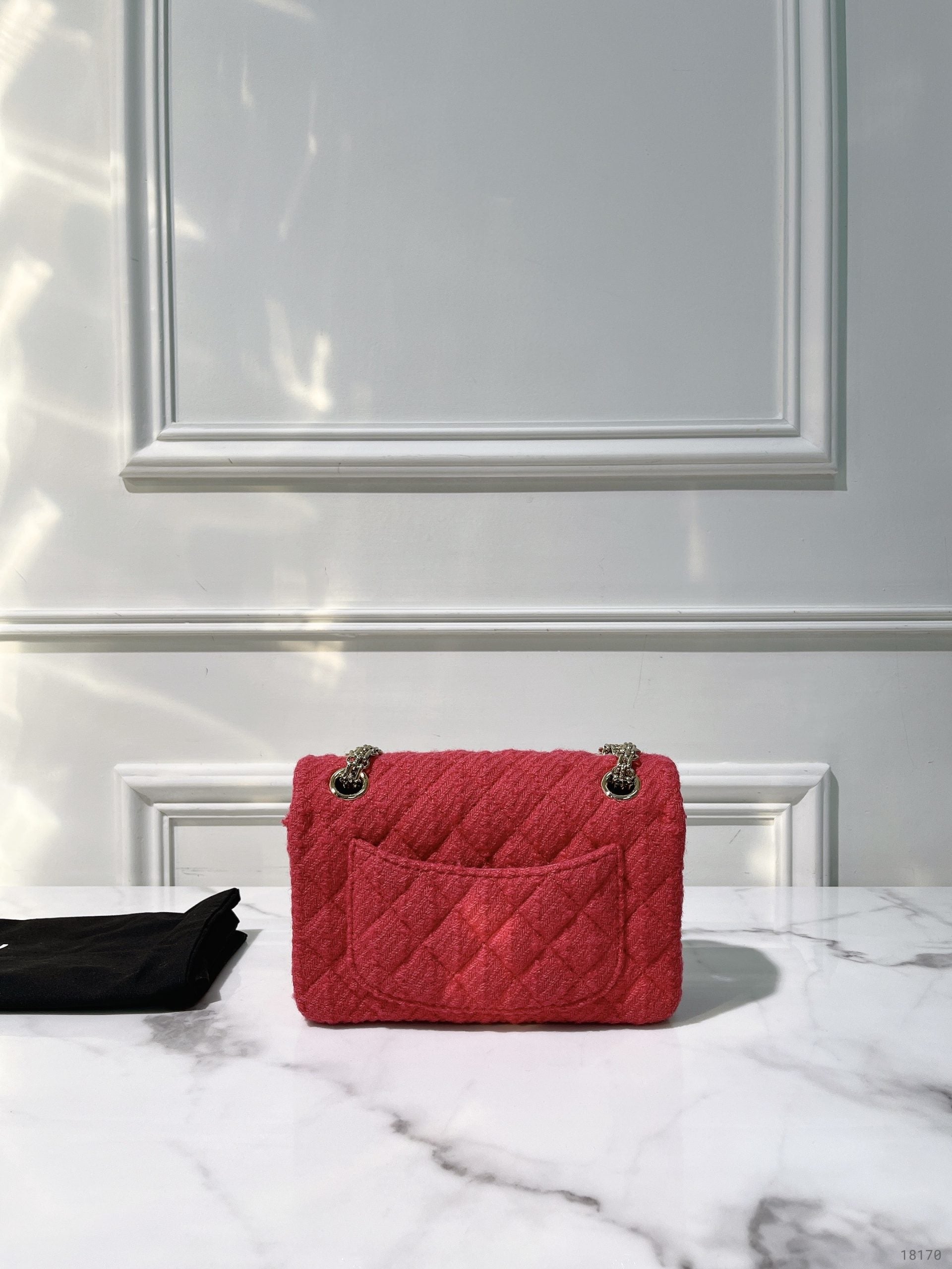 CHANEL MINI 2.55, Pink/Gold