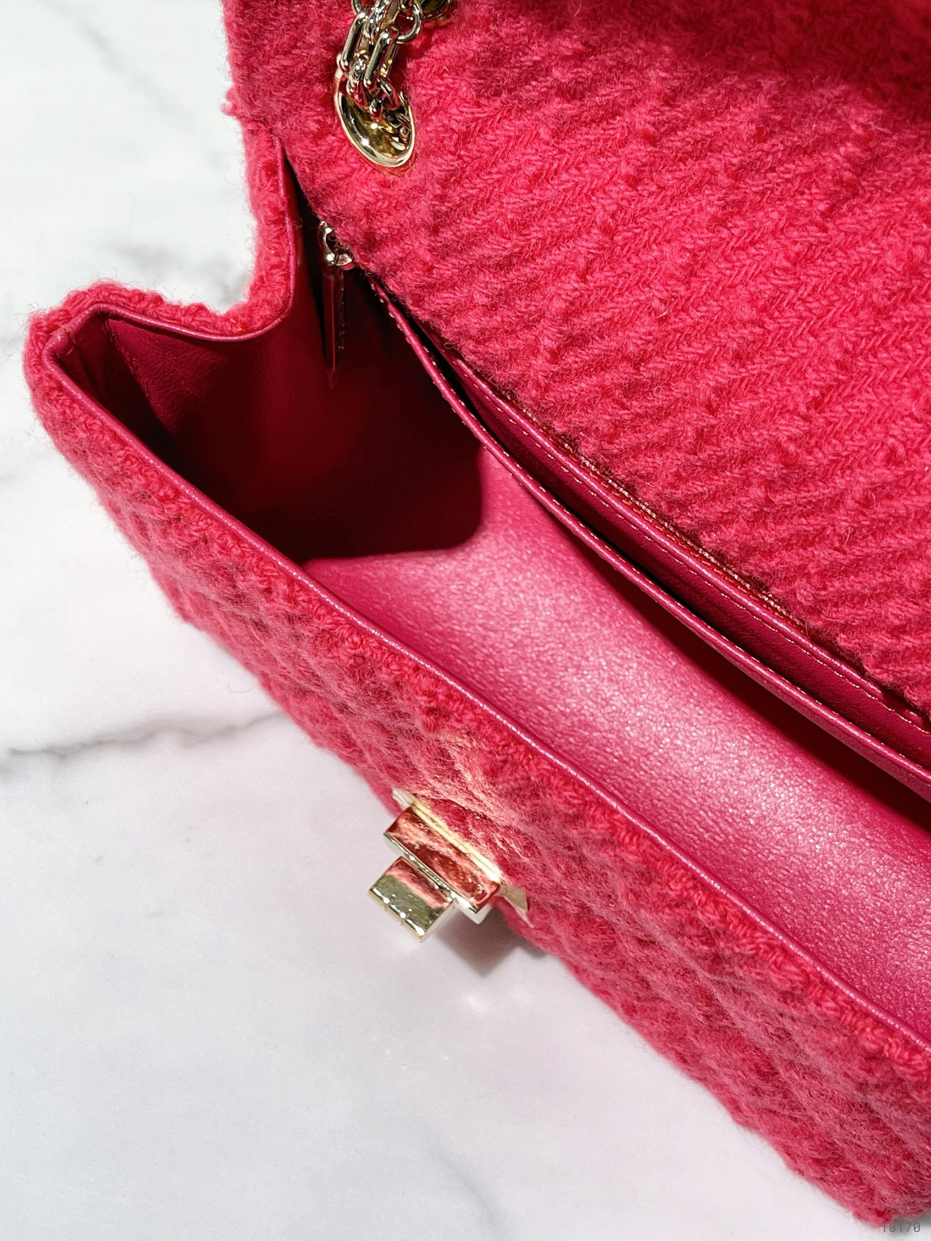 CHANEL MINI 2.55, Pink/Gold