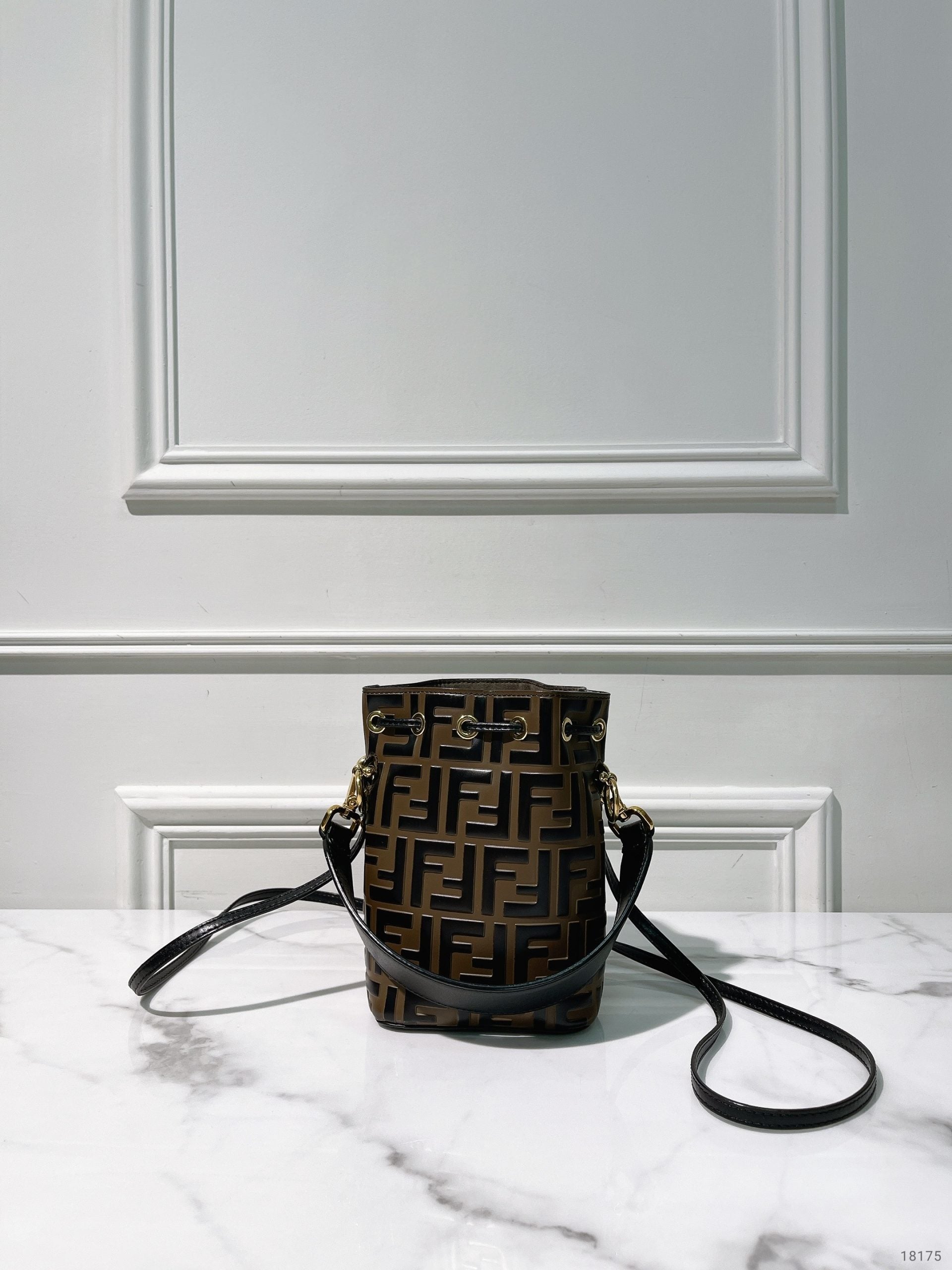 FENDI SMALL MON TRESOR BUCKET BAG