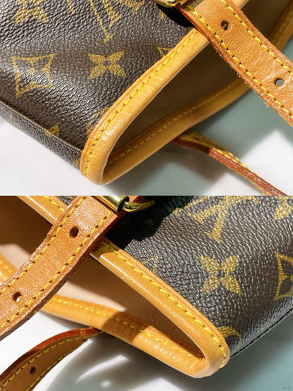 LV PETITE BUCKET BAG, Monogram