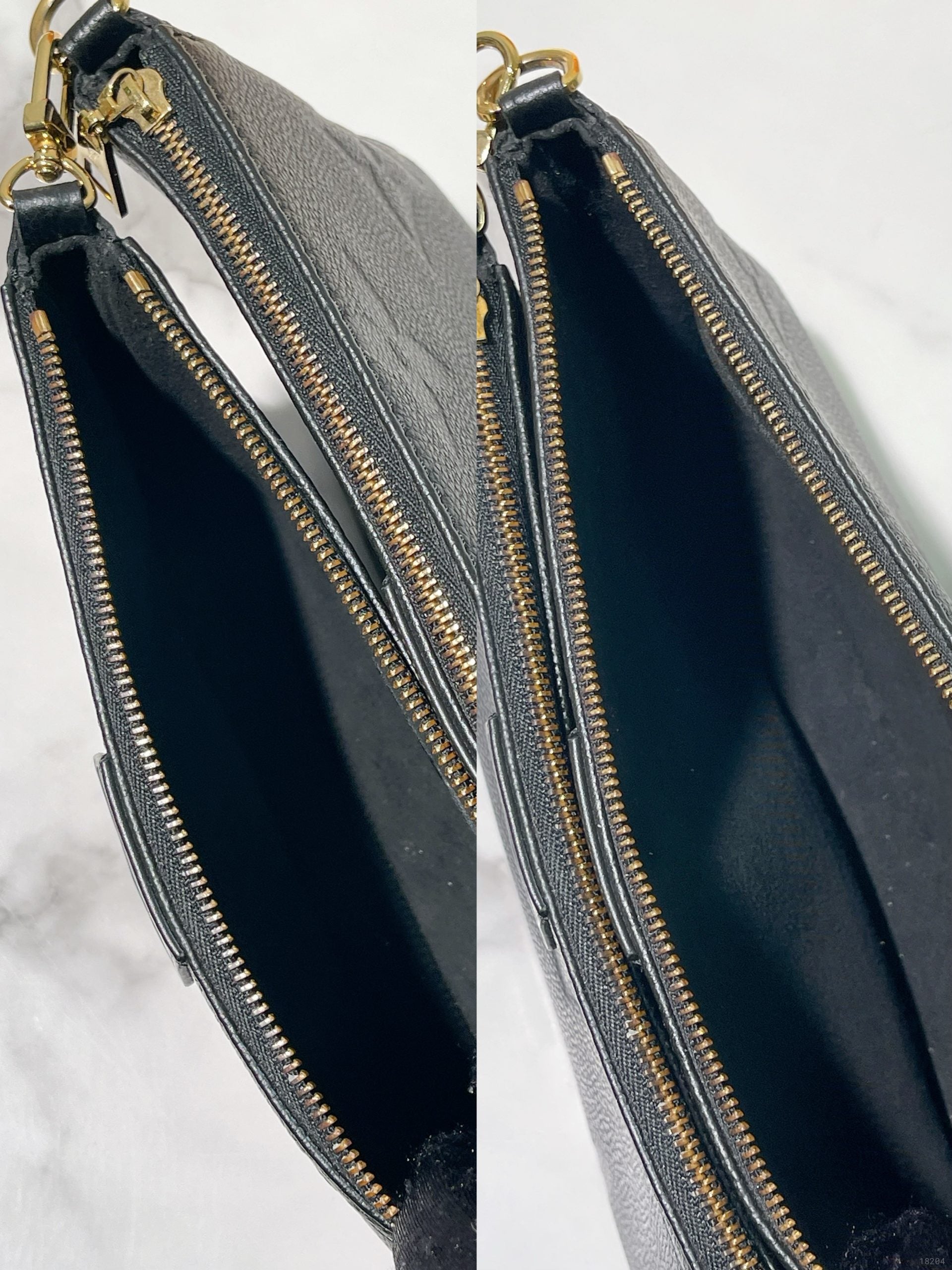 LV MULTI POCHETTE ACCESSOIRES, Black/Gold