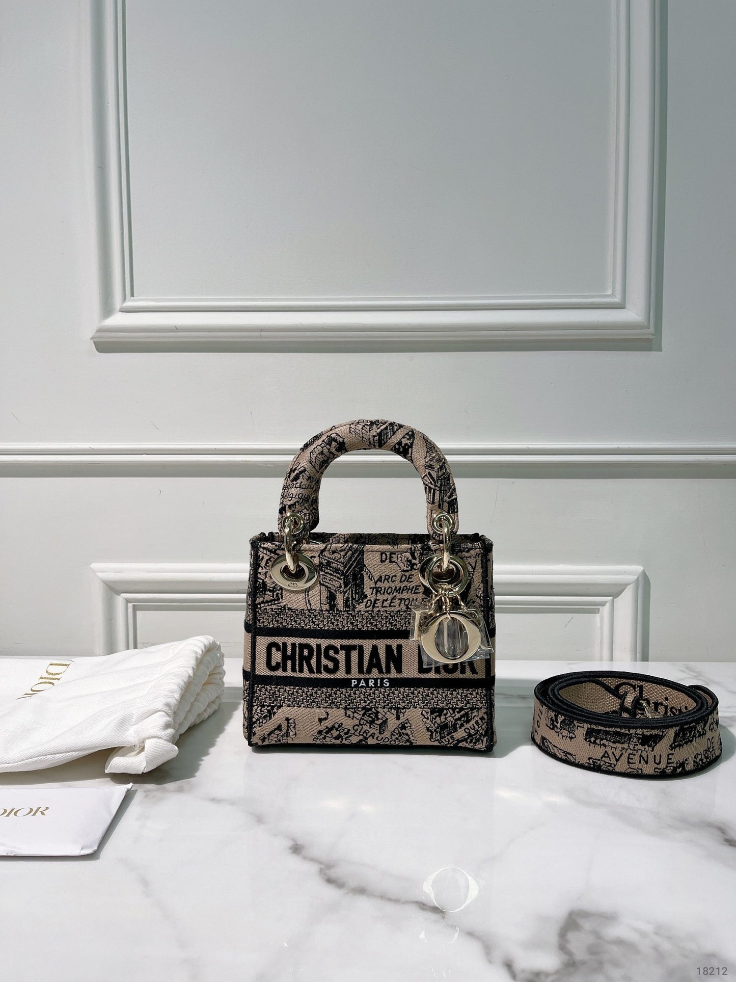 DIOR MINI LADY DIOR BAG