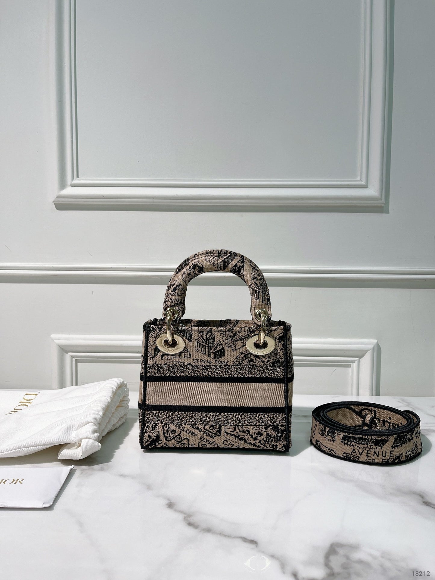 DIOR MINI LADY DIOR BAG