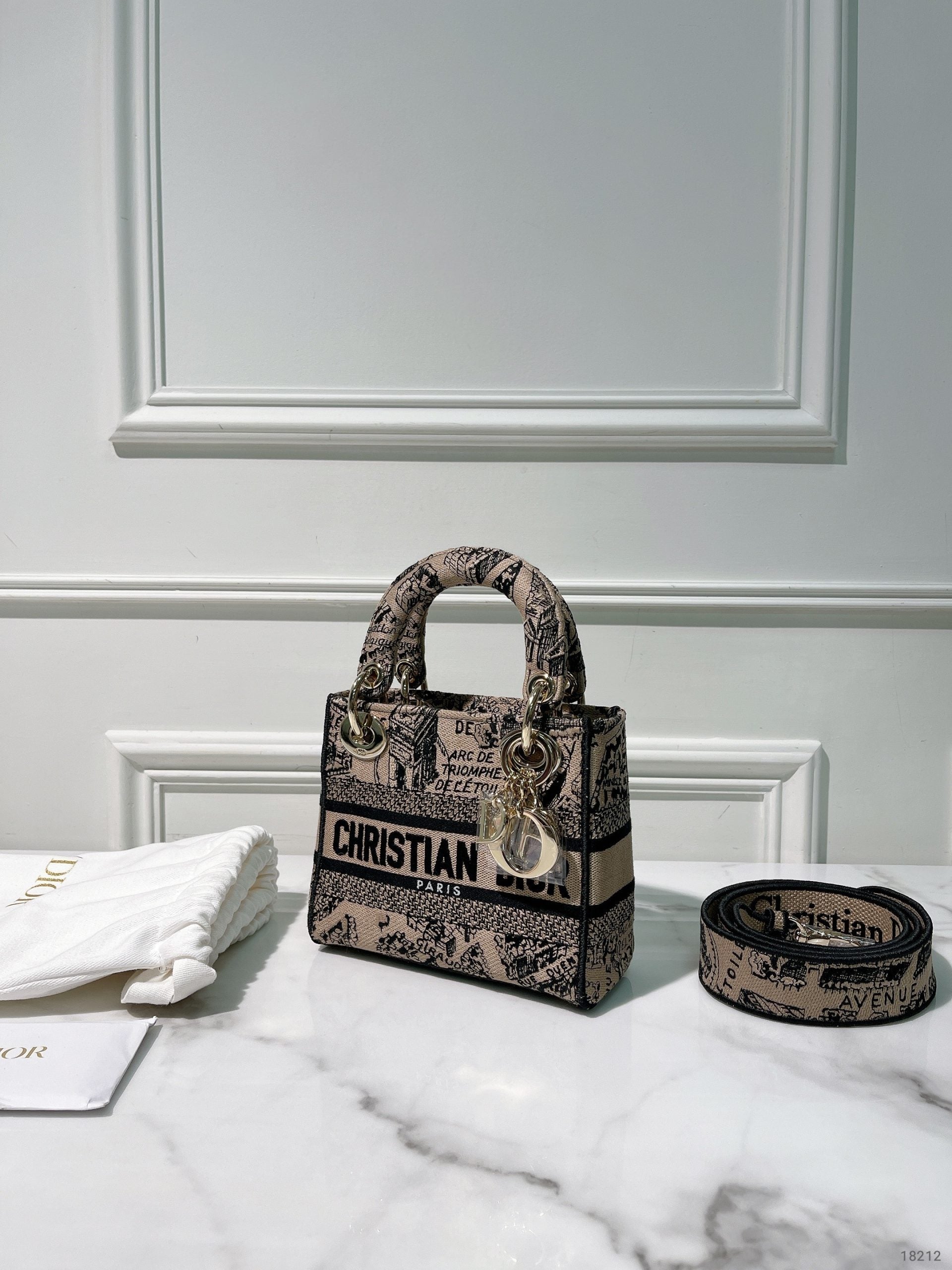 DIOR MINI LADY DIOR BAG