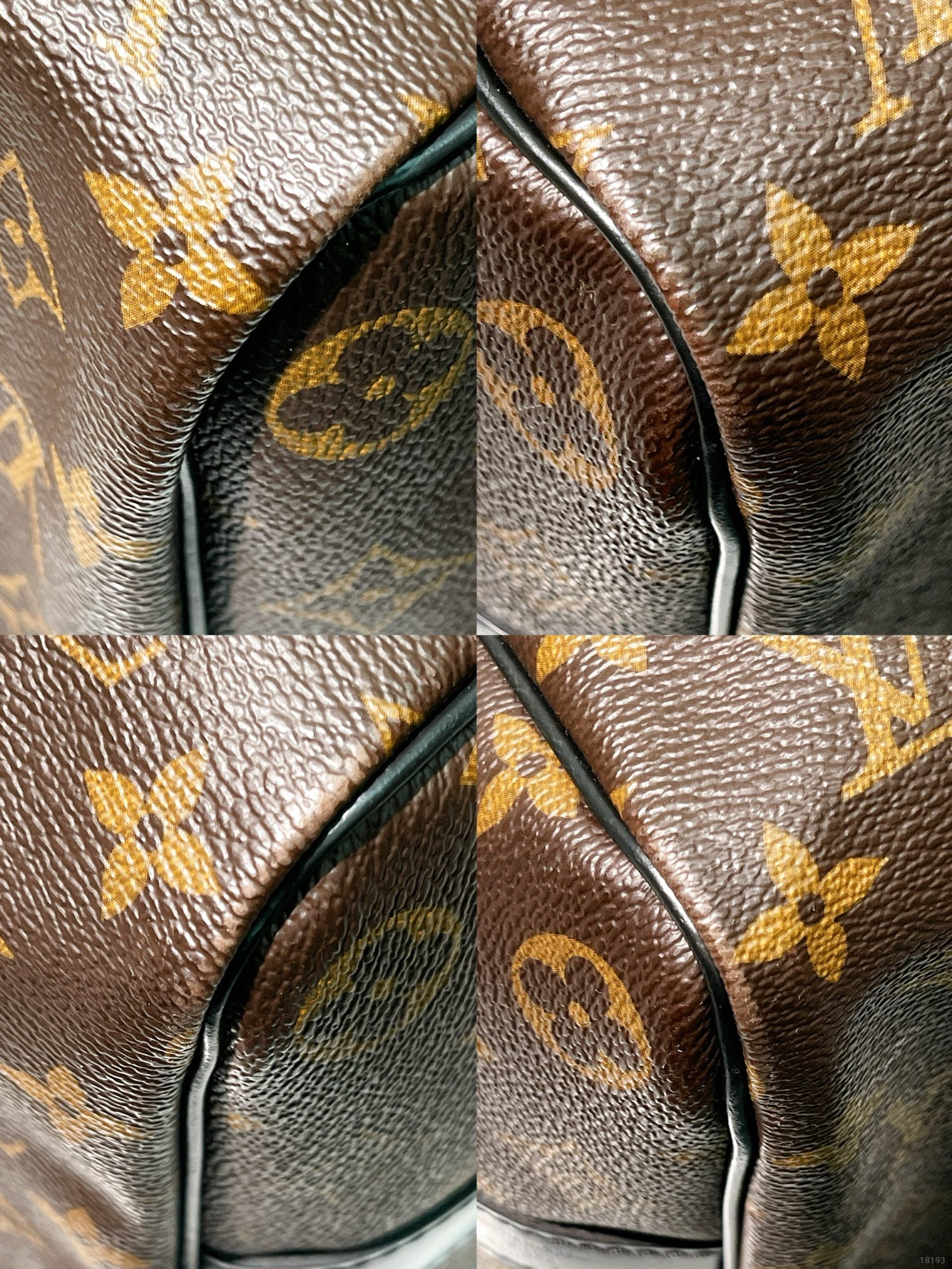 LV KEEPALL 45, Monogram (Engraved, no strap)