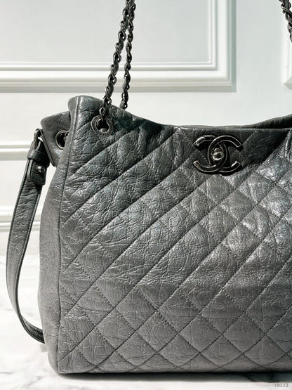 CHANEL SHOPPING TOTE, Grey