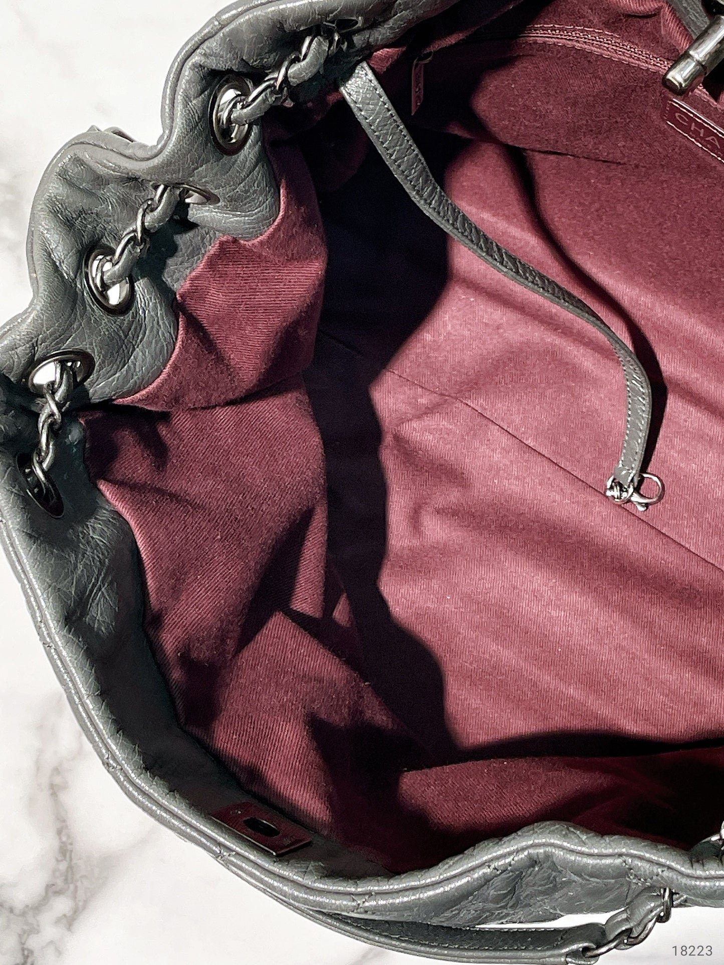 CHANEL SHOPPING TOTE, Grey