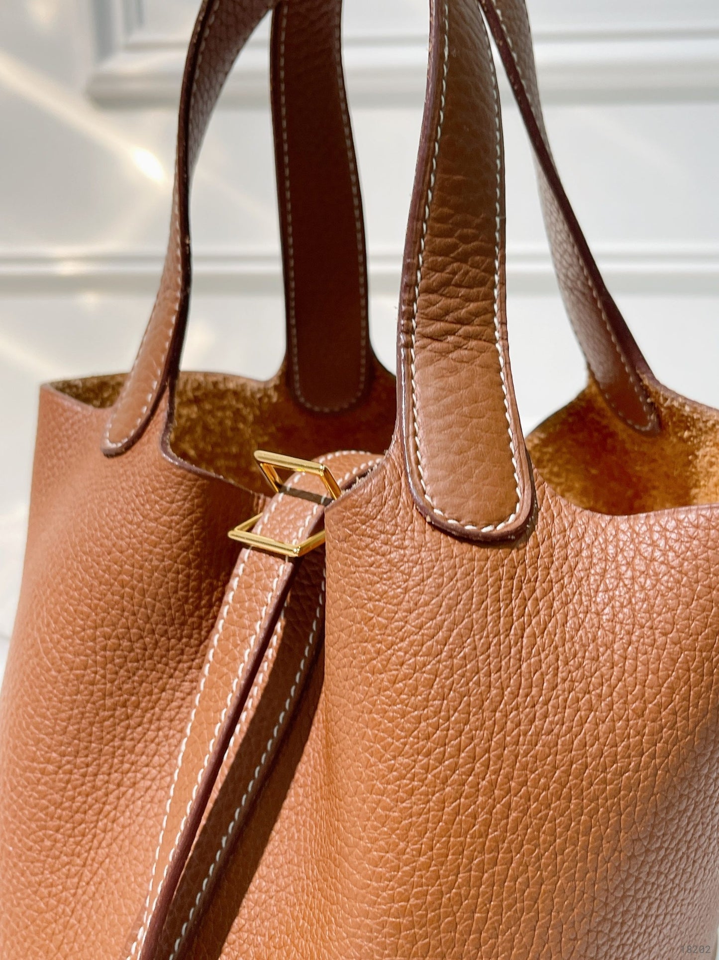 HERMES PICOTIN 18, Gold/Gold (No Key)