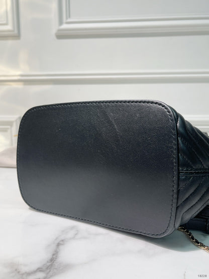 BVLGARI BACKPACK, Black/Green