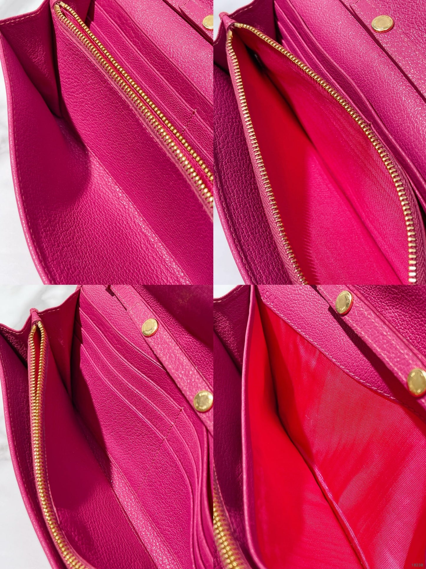 MIUMIU CHAIN WALLET, Pink/Gold