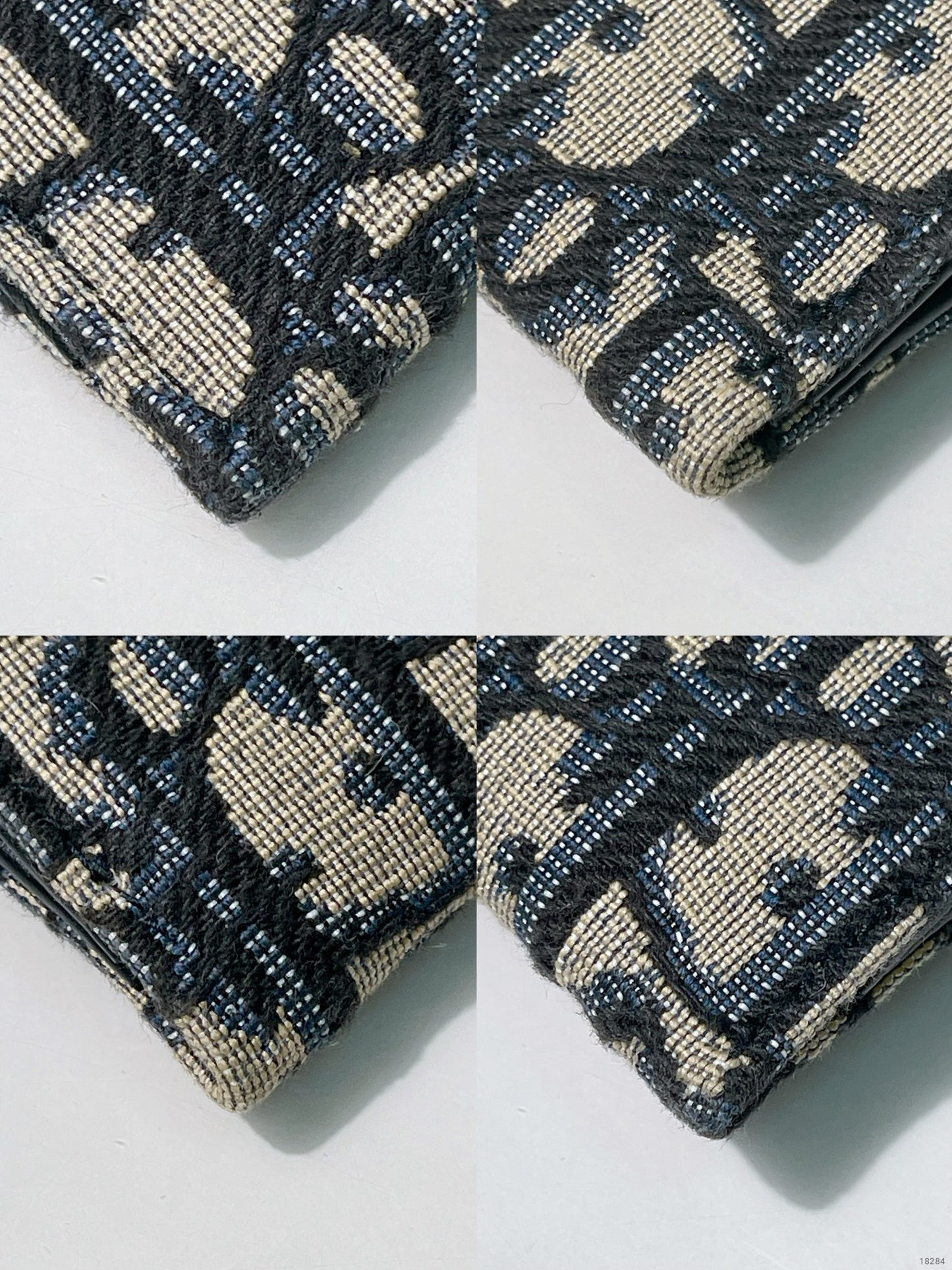 DIOR SMALL SADDLE POUCH WITH CHAIN