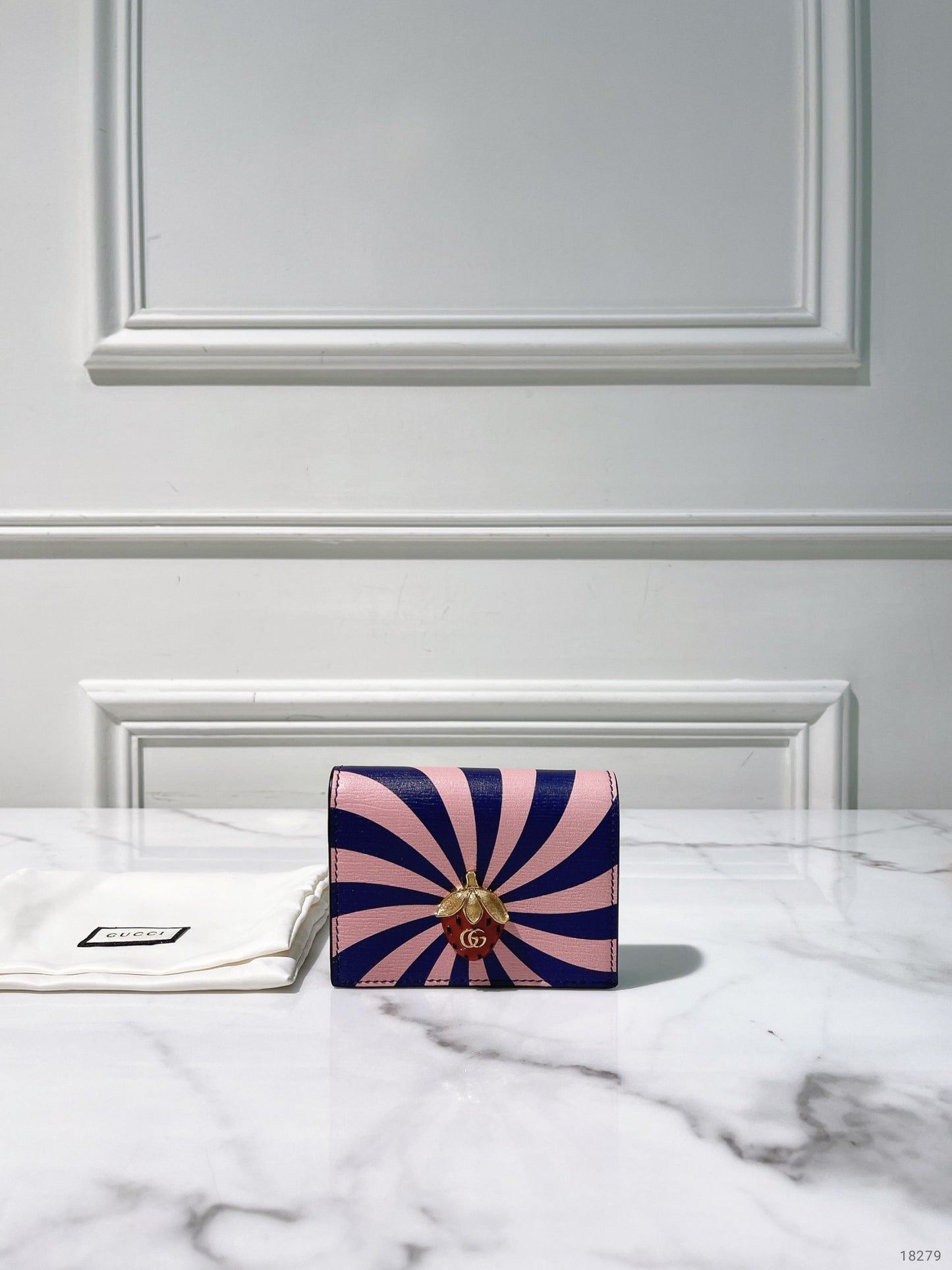 GUCCI WALLET, Pink/Blue