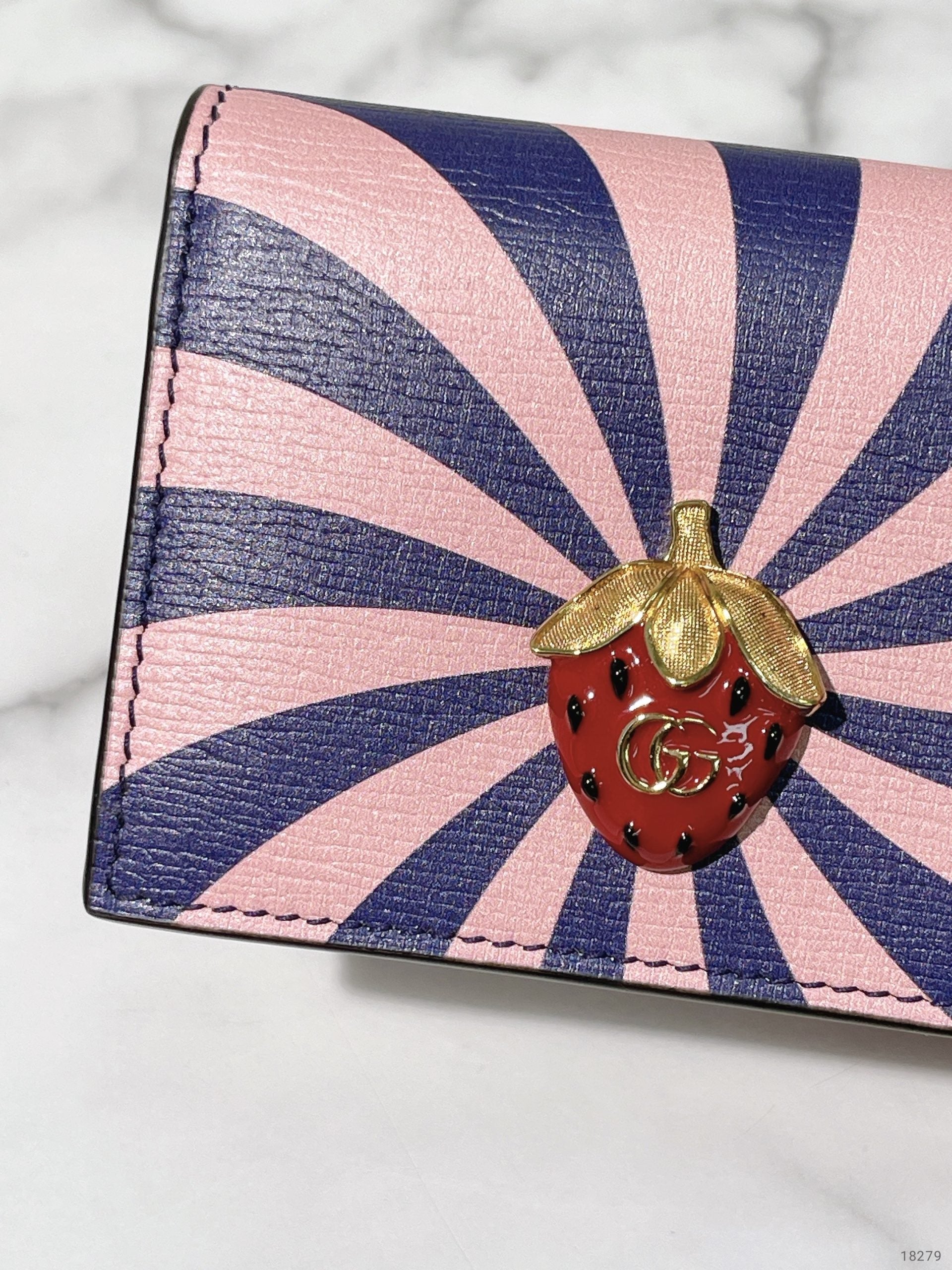 GUCCI WALLET, Pink/Blue