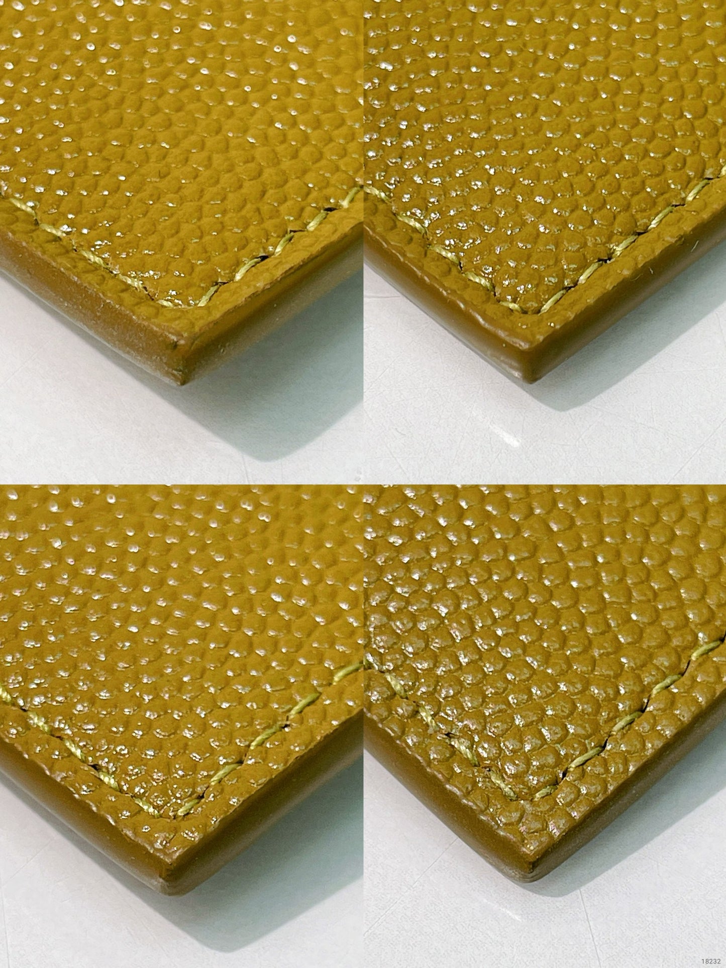 YSL UPTOWN POUCH IN GRAIN, Olive Drab