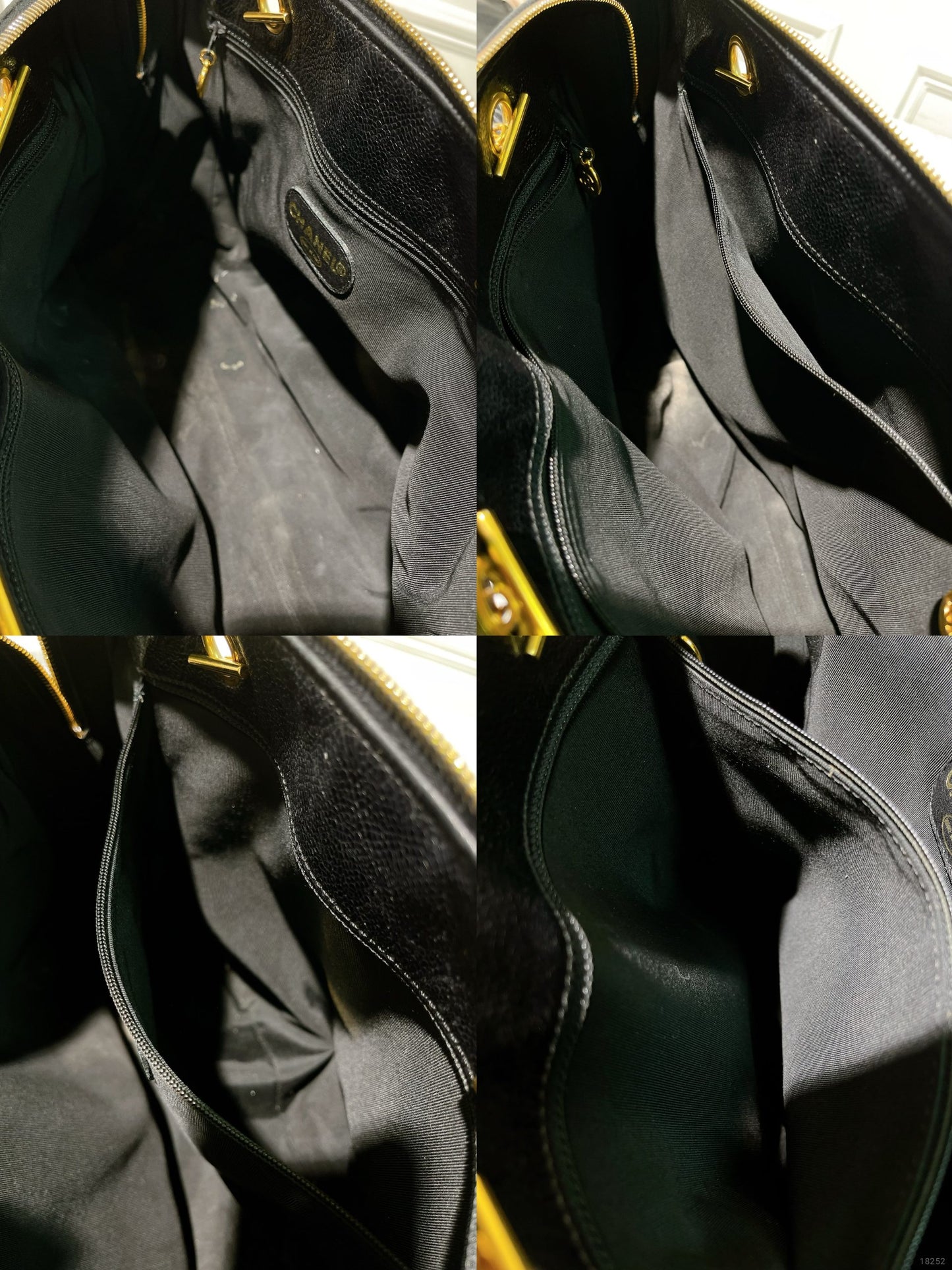 CHANEL VINTAGE ZIP SHOULDER BAG