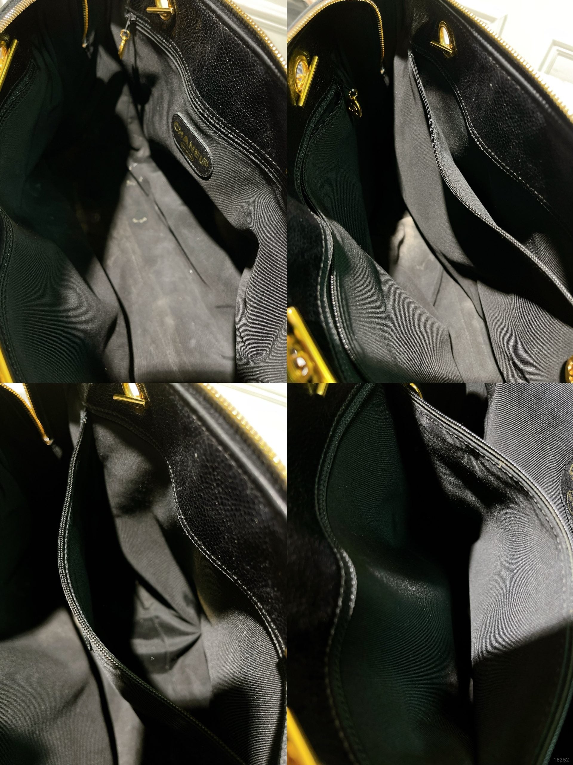 CHANEL VINTAGE ZIP SHOULDER BAG